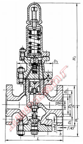 Y43H-40��Y43H-63 ���Ȍ�(d��o)����ʽ�����p���y���μ��Y(ji��)��(g��u)�ߴ�ʾ��D