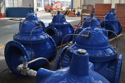 德國(guó)拜耳集團(tuán)向上海滬工閥門廠定購(gòu)的水力控制閥2