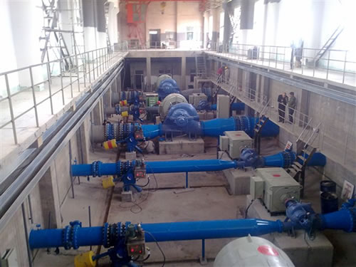 內(nèi)蒙古孿井灘二號(hào)泵站