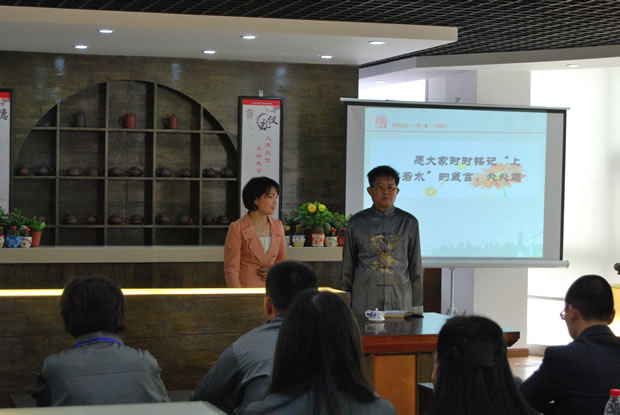 嘉定道德講堂在滬工閥門集團(tuán)開講圖2