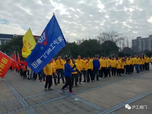 上海滬工閥門(mén)廠嘉定區(qū)華亭分區(qū)2017年市民迎春健身跑活動(dòng)(圖8)