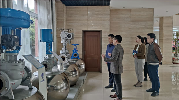 華亭鎮(zhèn)鎮(zhèn)長(zhǎng)尹小興一行蒞臨我司走訪調(diào)研(圖1)