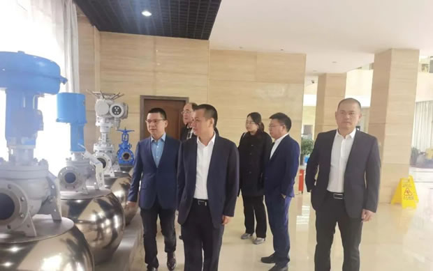 浙江省永嘉縣政府考察團(tuán)蒞臨我司考察指導(dǎo)工作(圖2)